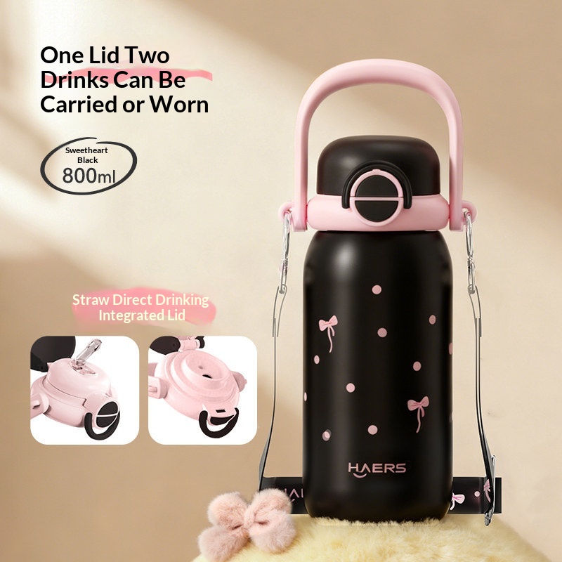 Children's Thermos Cups Large-capacity Girls
