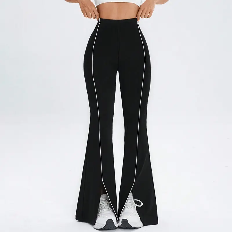 Womens New Slim Fit Flared Pants
