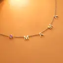 Women's Personalized Name Pendant Necklace Initial Chain Friendship Gift view 5