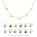 Women's Personalized Name Pendant Necklace Initial Chain Friendship Gift view 6