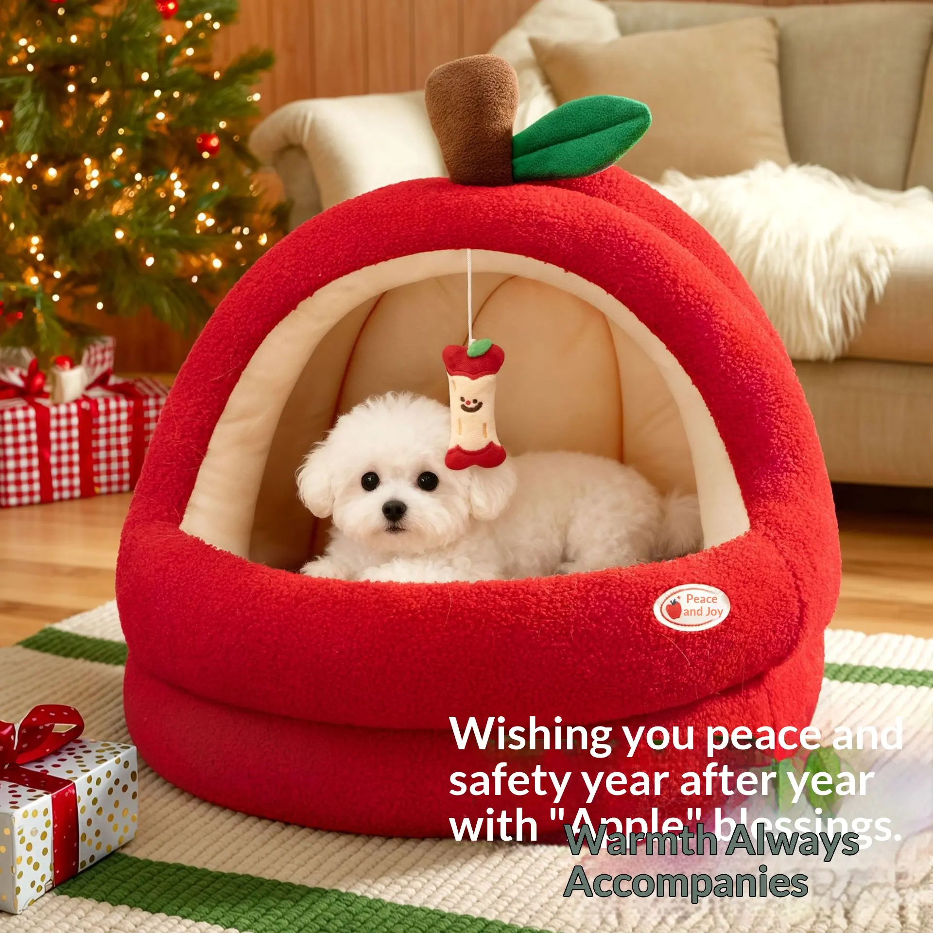 Secure-Feel Pet Bed Nest All-Season Universal Tent-Like