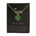 New European And American style Twelve sign Color glazed Pendant Alloy Necklace view 1