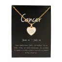 New European And American style Twelve sign Color glazed Pendant Alloy Necklace view 11
