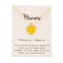 New European And American style Twelve sign Color glazed Pendant Alloy Necklace view 25