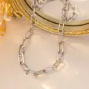 Hip-Hop Minimalist Titanium Steel Necklace For Women view 10