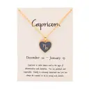 New European And American style Twelve sign Color glazed Pendant Alloy Necklace view 29