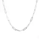 Hip-Hop Minimalist Titanium Steel Necklace For Women view 7