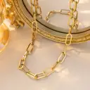 Hip-Hop Minimalist Titanium Steel Necklace For Women view 2