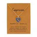 New European And American style Twelve sign Color glazed Pendant Alloy Necklace view 18