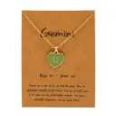 New European And American style Twelve sign Color glazed Pendant Alloy Necklace view 27