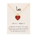 New European And American style Twelve sign Color glazed Pendant Alloy Necklace view 24
