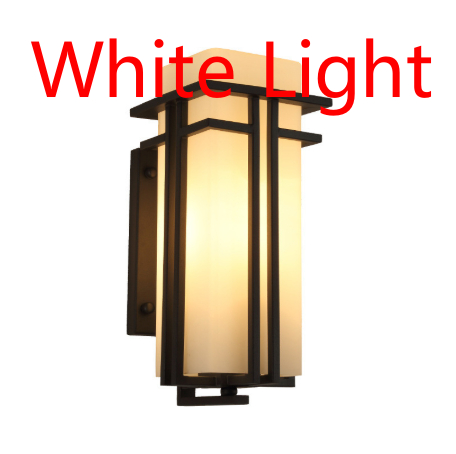 Outdoor Wall Lamp Chinese Style Waterproof Minimalist And Modern