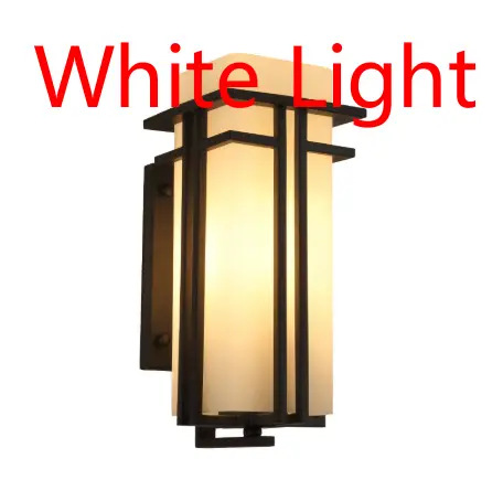 Outdoor Wall Lamp Chinese Style Waterproof Minimalist And Modern