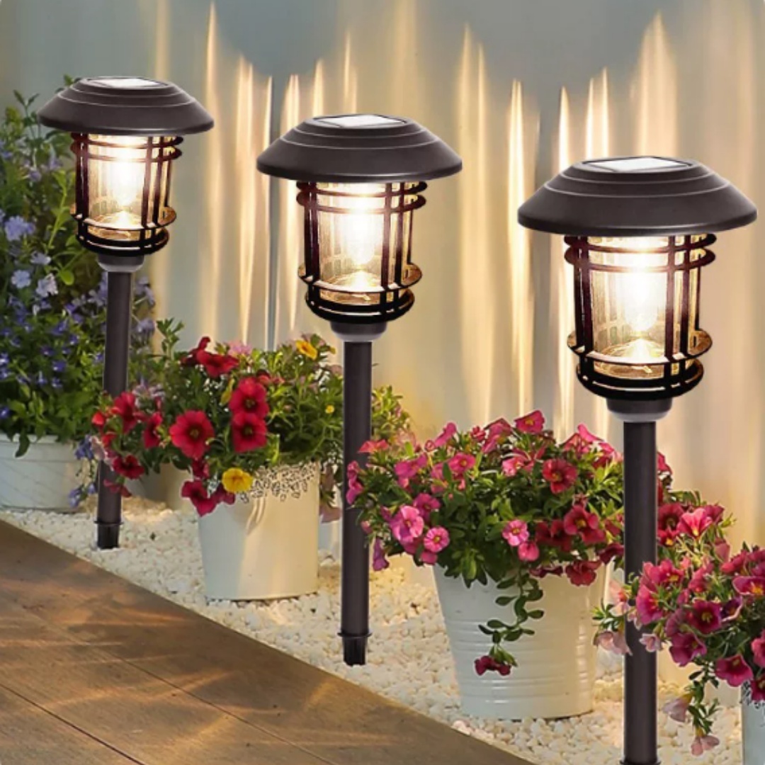 Solar Outdoor Lights, Courtyard Lights, Household Lawn Lights, Decorative Floor Sockets