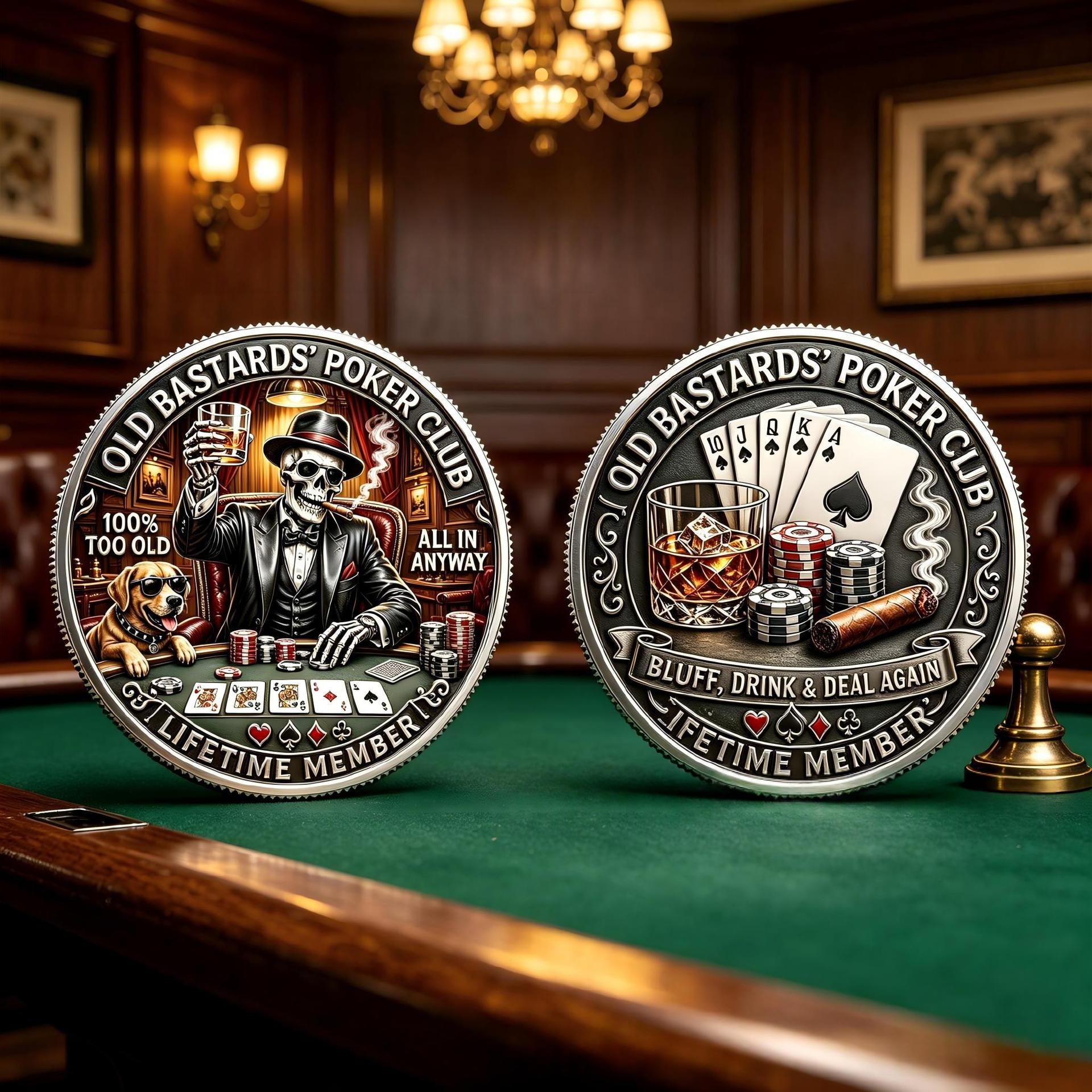 Metal Alloy Club Commemorative Coin