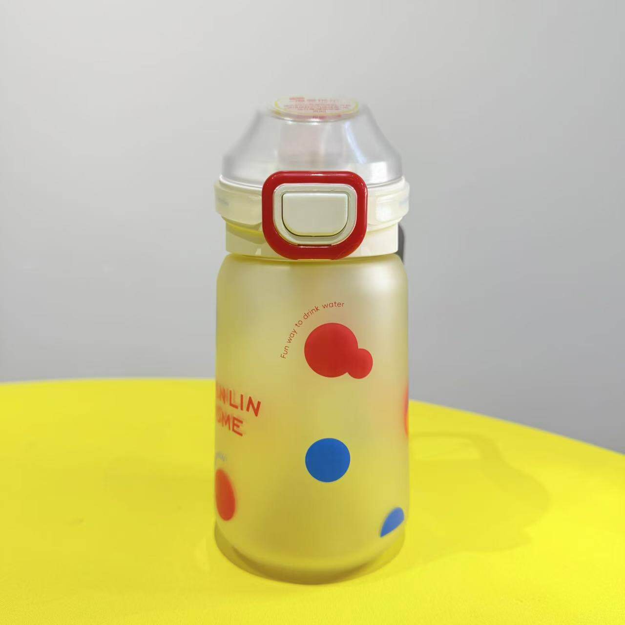 Leak-proof Straw Portable Plastic Cup