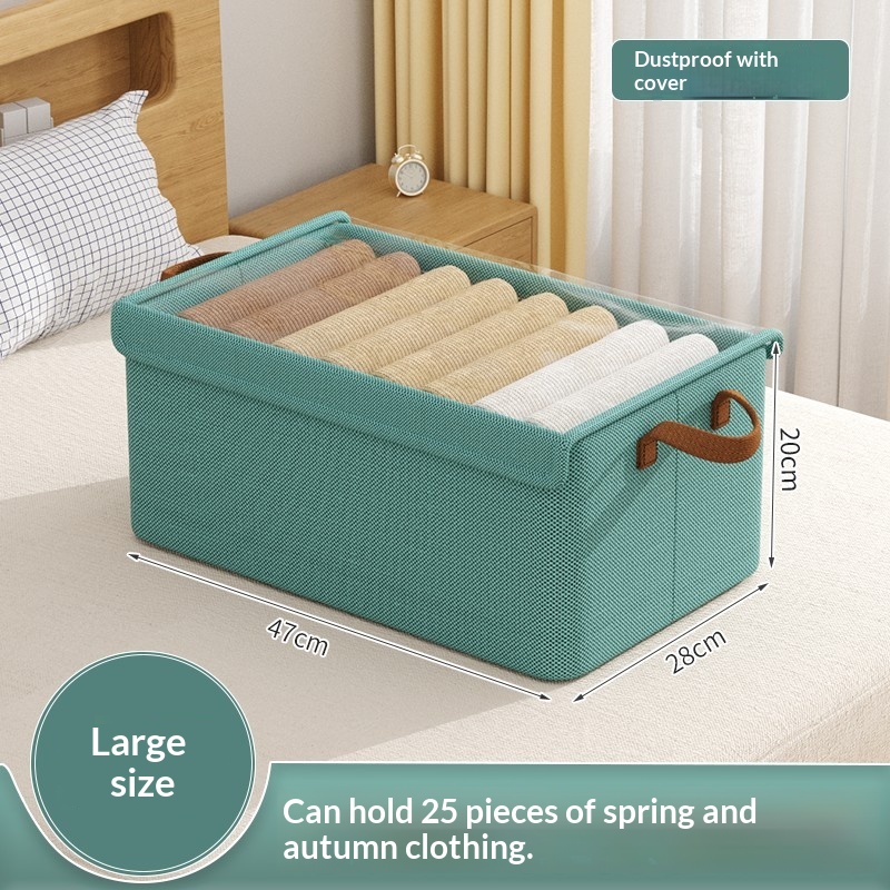 Clothing Storage Box Household Fabric Organizer 2