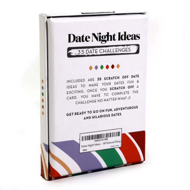 Couples Scratch-Off Date Night Ideas Electronic Couple Game Cards With Question Cards
