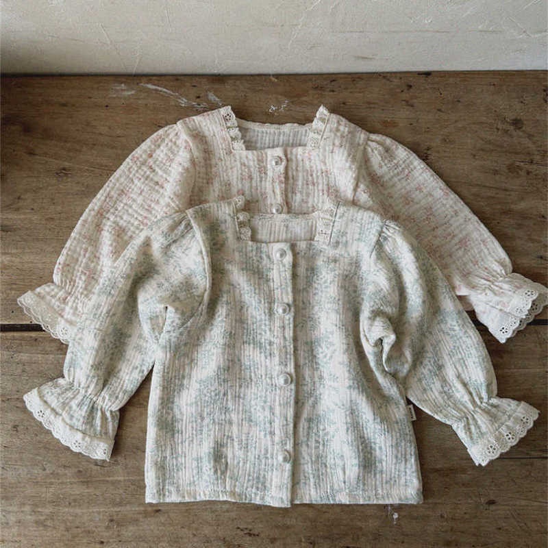 Autumn Girls Square-neck Cardigan Jacket