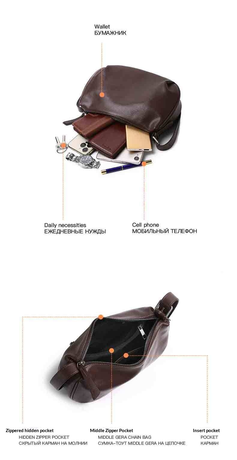 Large Capacity Shoulder Bag front view