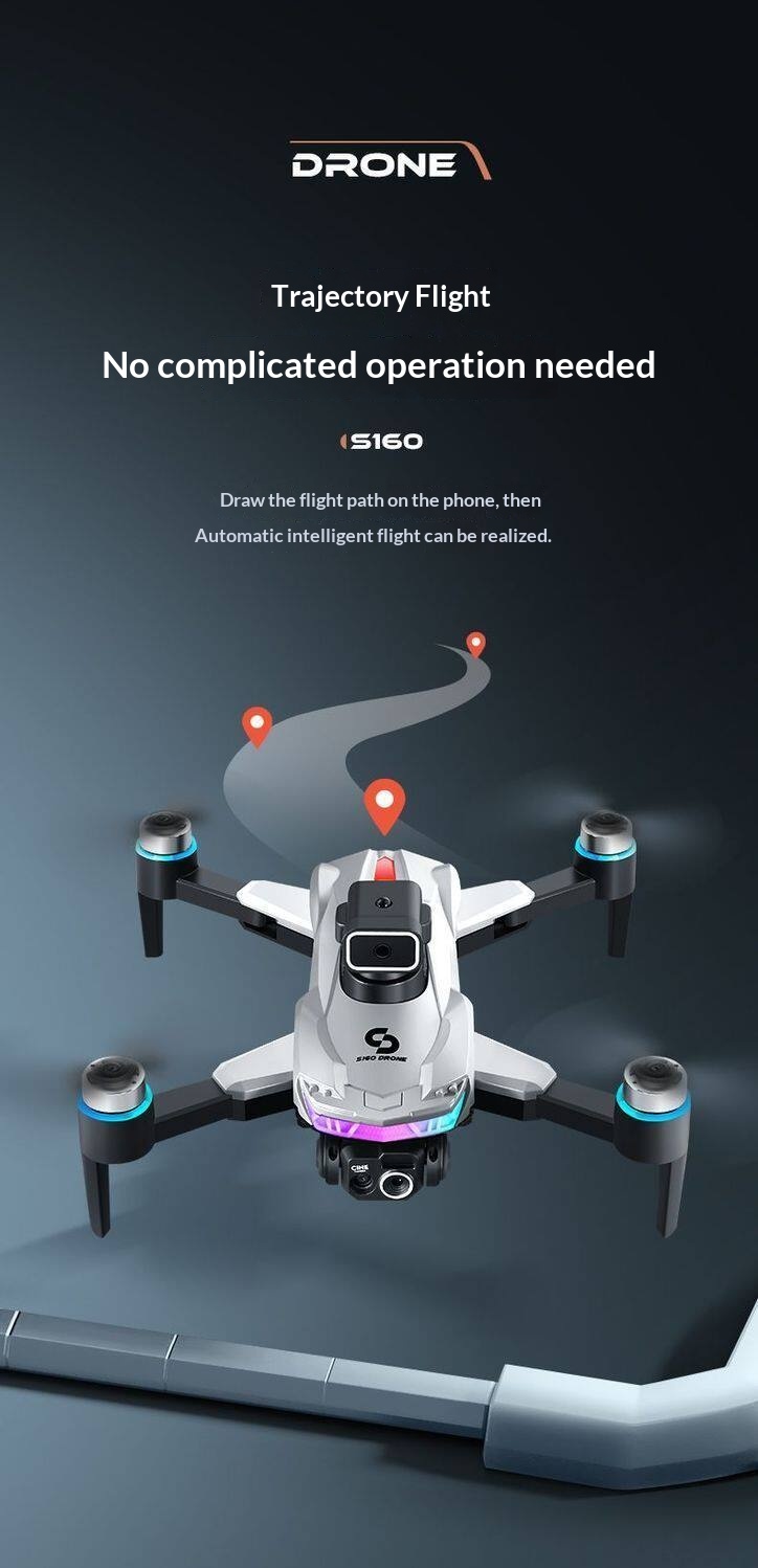 Night-Flying Brushless Drone with Optical Flow
