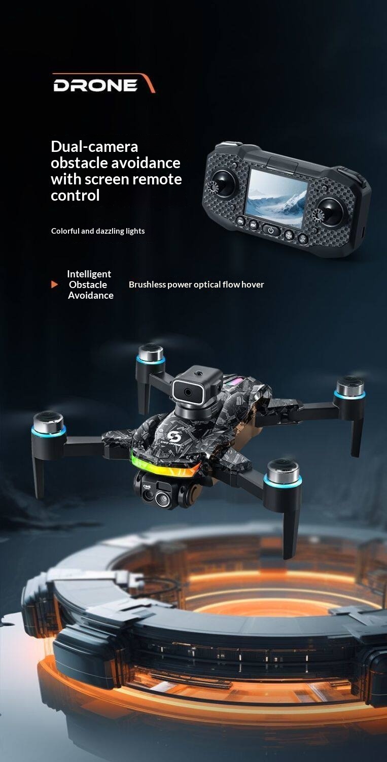 Night-Flying Brushless Drone with Optical Flow