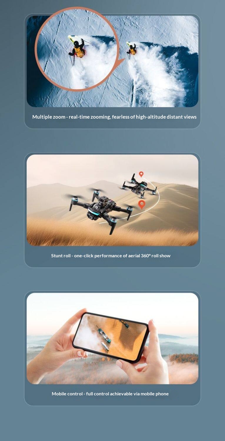 Night-Flying Brushless Drone with Optical Flow