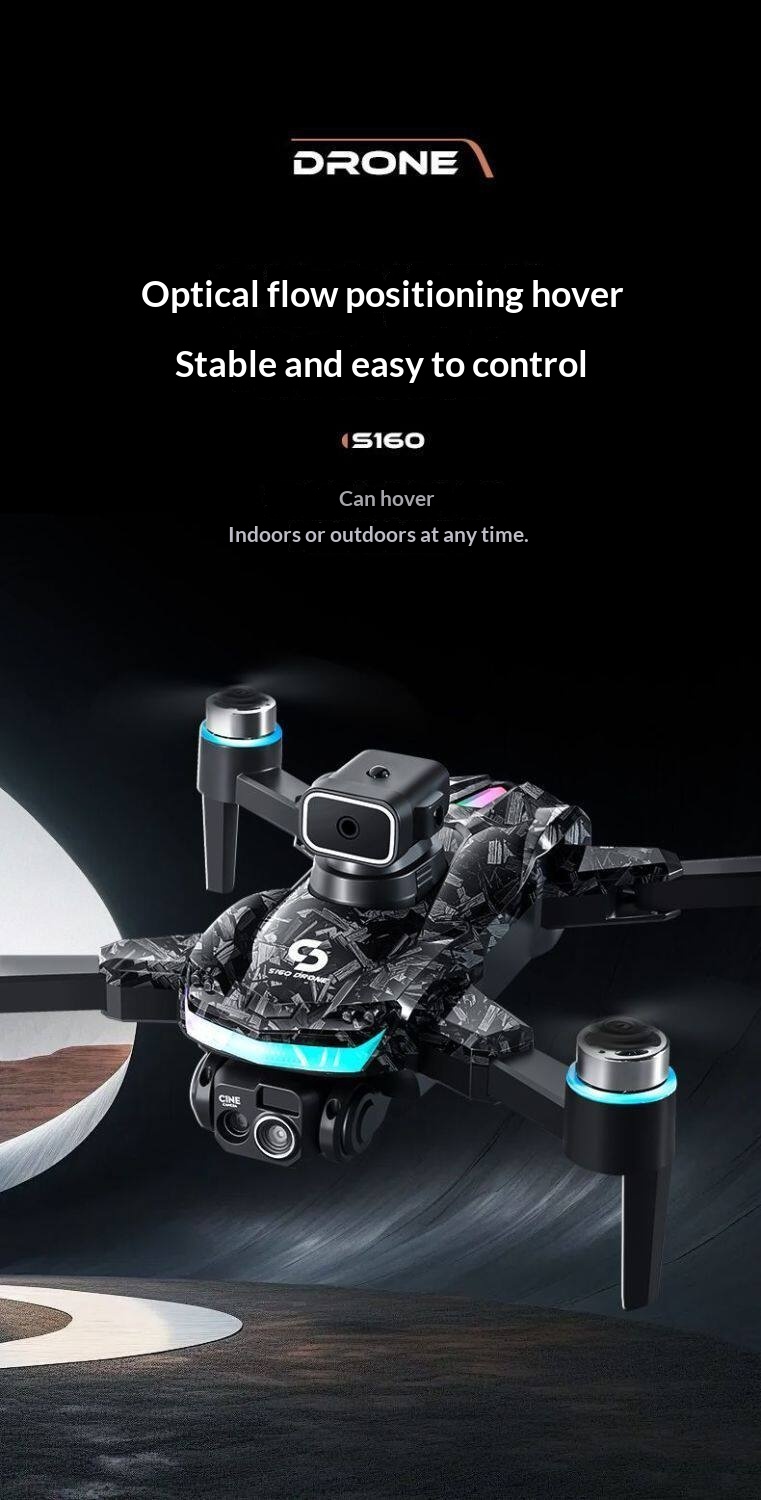 Night-Flying Brushless Drone with Optical Flow