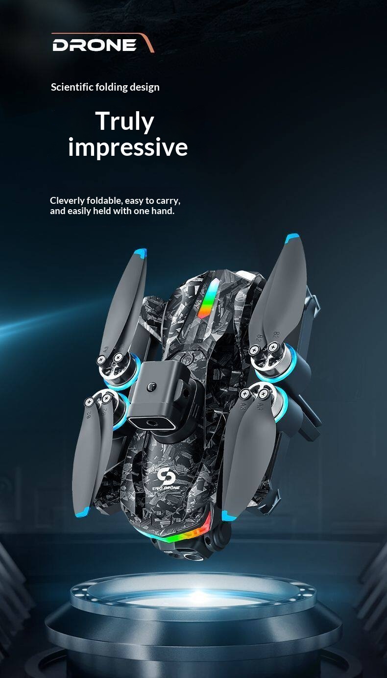 Night-Flying Brushless Drone with Optical Flow