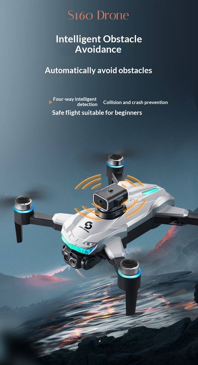 Night-Flying Brushless Drone with Optical Flow