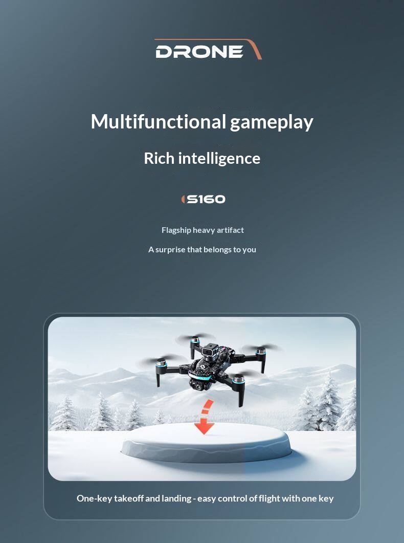 Night-Flying Brushless Drone with Optical Flow