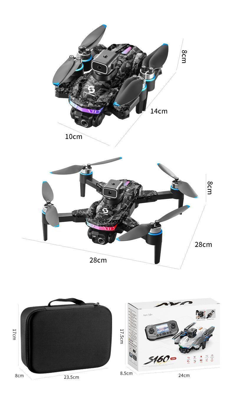Night-Flying Brushless Drone with Optical Flow