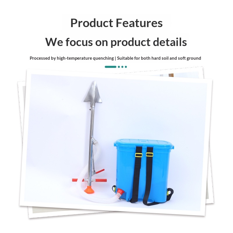 Carrying A Multi-functional On-demand Shovel