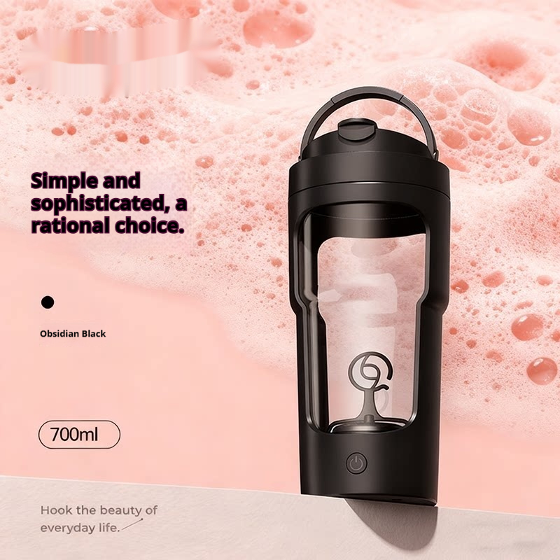 Portable Electric Blender With Measuring Scale And Charging Function