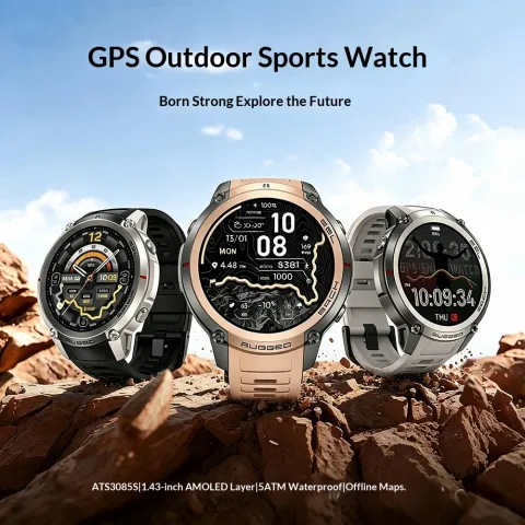 Montre Connectée Outdoor Étanche AMOLED