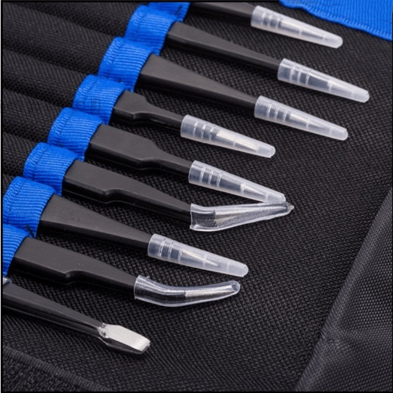 Canvas Bag And Stainless Steel Tweezers Set 09fb2dd7 194e 4678 Acef Fad1337c823f