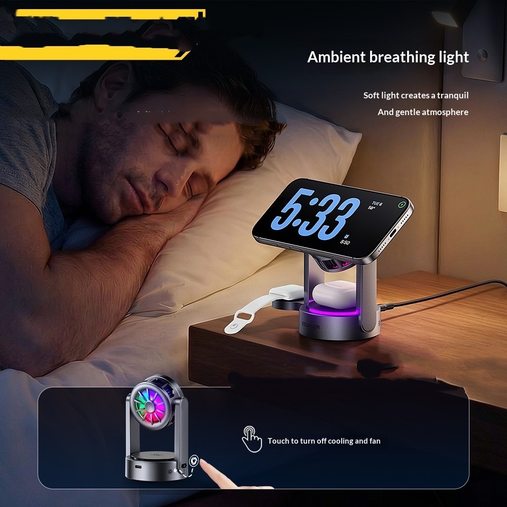 ESSAGER Constellation Qi22 Three-in-One Magnetic Wireless Charger 5