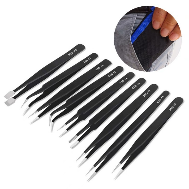 Canvas Bag And Stainless Steel Tweezers Set 7b265d79 Cdaa 4a6f A997 C6b55ebc75c7