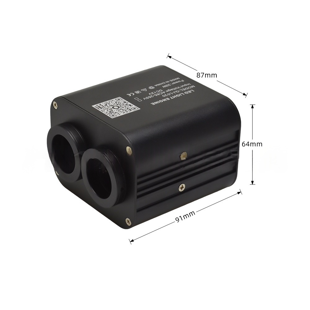 Dual-color Dual-lamp 20W Roof Light With Bluetooth App Control And Flashing Mode