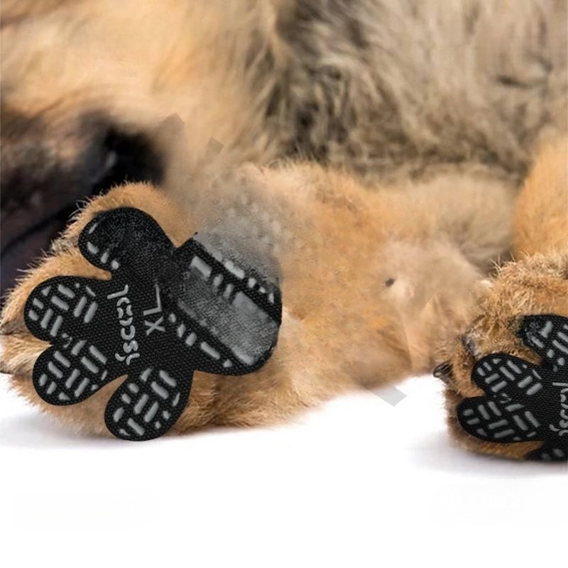 4-Pack Dog Anti-Slip Paw Grips Traction Pads Dog Paw Protector