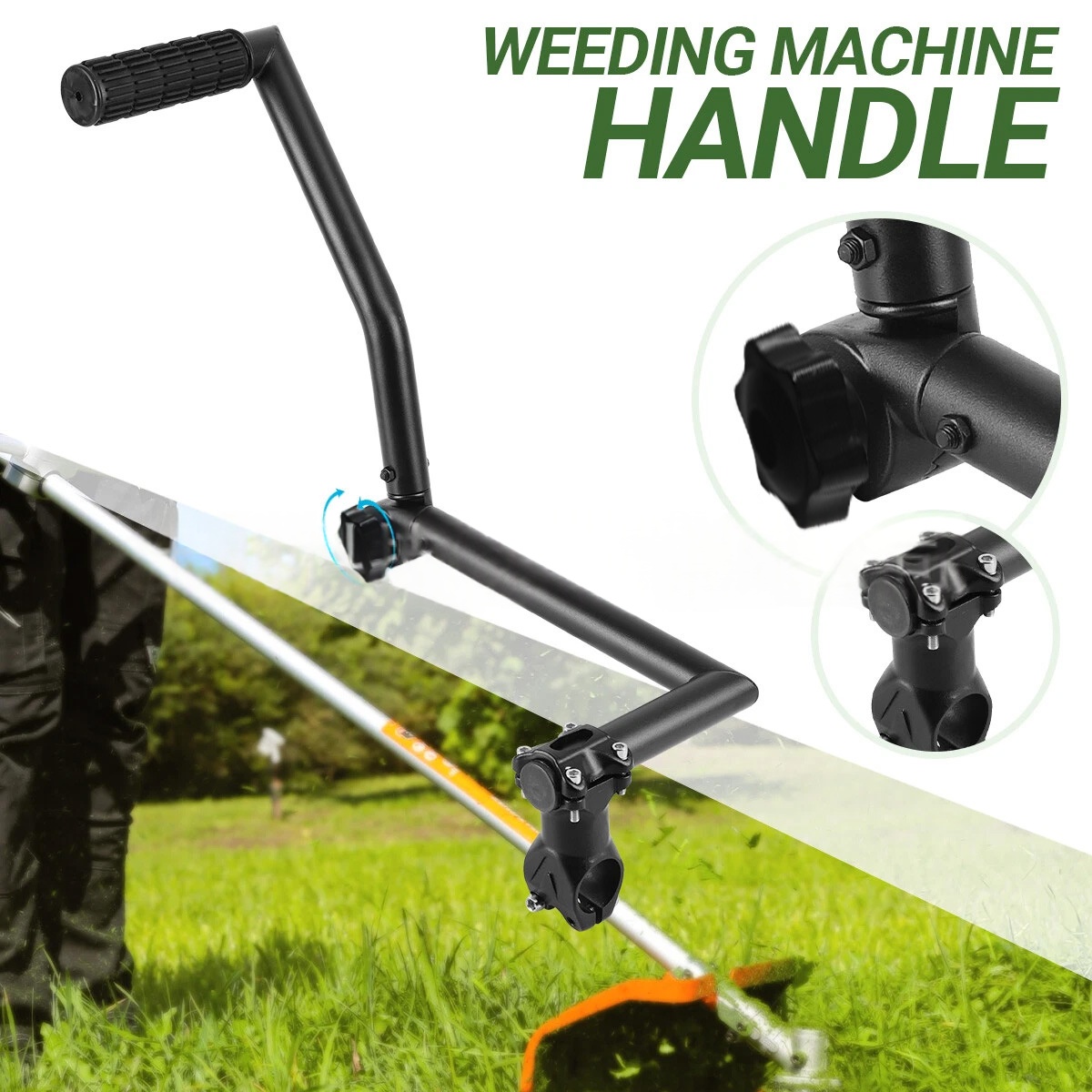 Aluminum Alloy Foldable Lawn Mower Armrest