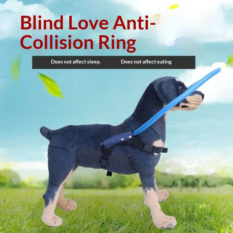 Head-Protection Ring for Blind Pets to Prevent Head