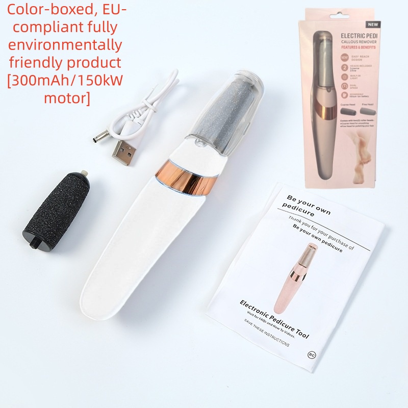 Callus And Dead Skin Remover Foot Scrubber Mini Rechargeable Electric Foot File