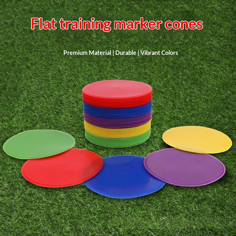 Small Size 12cm Marker Discs Round Marker Cones For Soccer Training