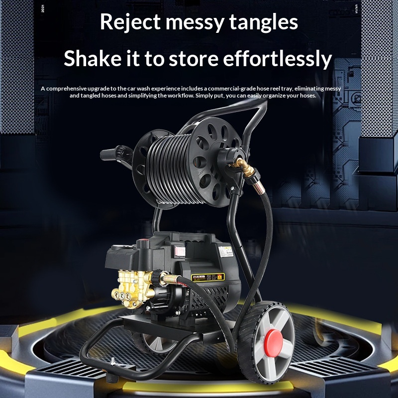 Household Booster Car Wash Pump And Drain Cleaning Machine