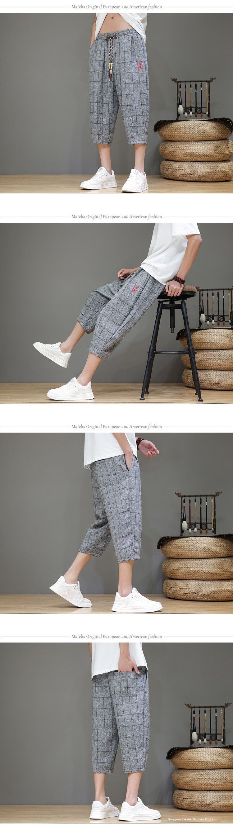 Plaid Cropped Harem Pants 27 9fd85d2d cda8 4963 b18e 4bd8b8ea92e0 trans