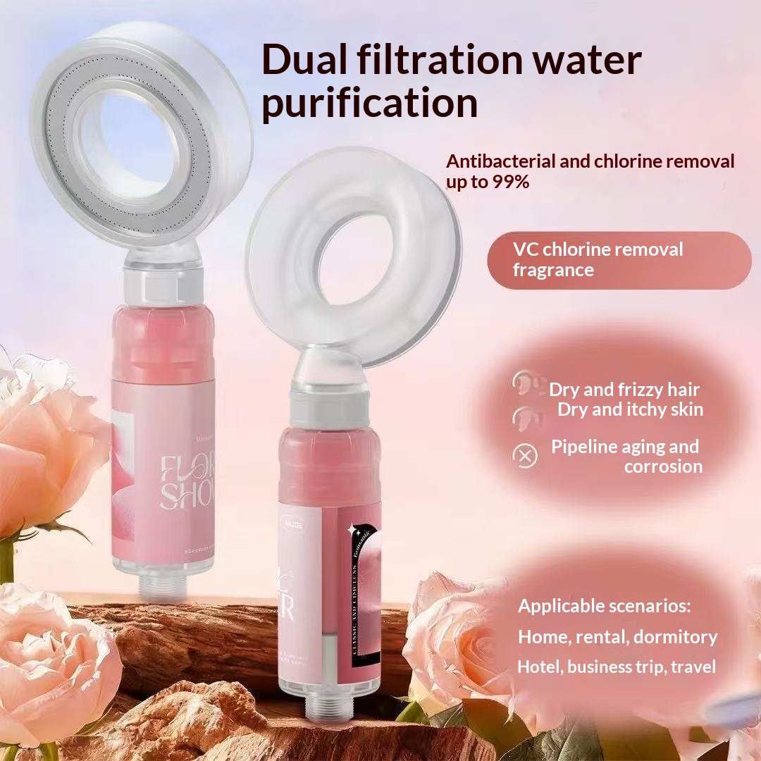 Aromatherapy Shower Pressurized Showerhead Filter