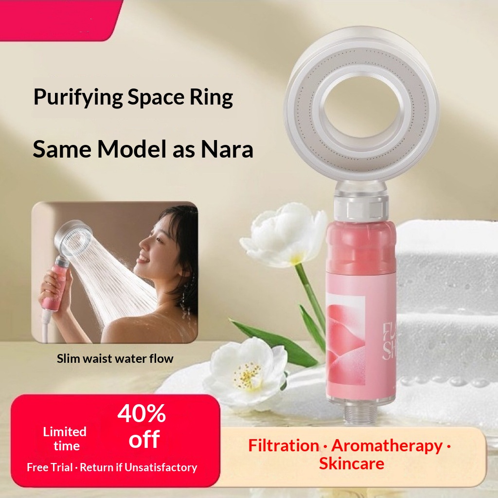 Aromatherapy Shower Pressurized Showerhead Filter 3