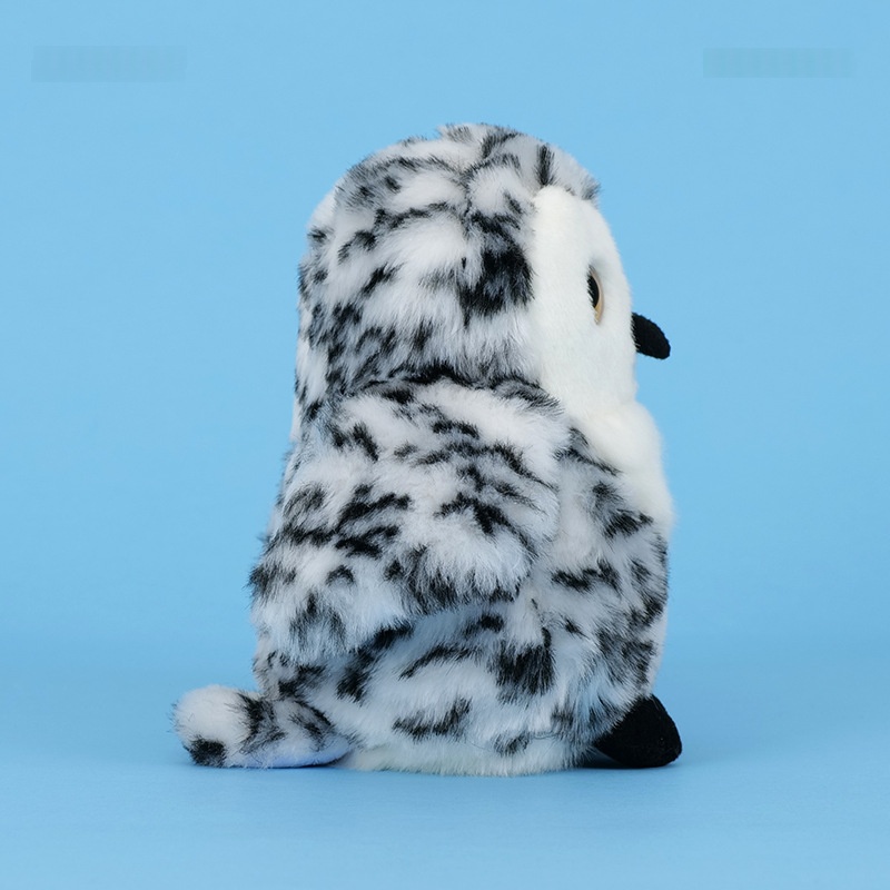 Gray And White Plush Owl Toy — foto 5