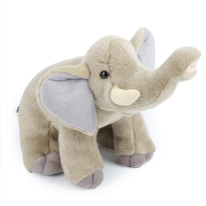 Gift Gray Cute And Adorable Elephant Plush Toy — foto 4